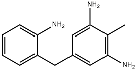 5-[(2-aminophenyl)methyl]-2-methylbenzene-1,3-diamine Struktur