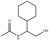Acetamide,  N-(1-cyclohexyl-2-hydroxyethyl)- Struktur