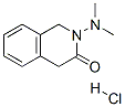2-dimethylamino-1,4-dihydroisoquinolin-3-one hydrochloride Structure