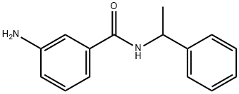 3-AMINO-N-(1-PHENYLETHYL)BENZAMIDE Structure