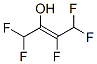 2-Buten-2-ol,  1,1,3,4,4-pentafluoro- 结构式