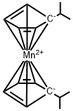 BIS(I-PROPYLCYCLOPENTADIENYL)MANGANESE Structure