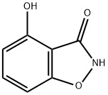 1,2-Benzisoxazol-3(2H)-one,  4-hydroxy- Structure
