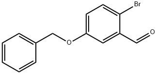 5-BENZYLOXY-2-BROMOBENZALDEHYDE Structure