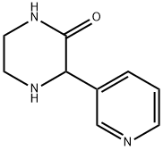 Piperazinone, 3-(3-pyridinyl)- (9CI) Struktur