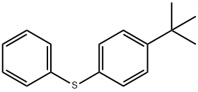 4-TERT-ブチルジフェニルスルフィド 化学構造式