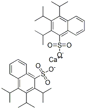 calcium tris(1-methylethyl)naphthalenesulphonate 结构式