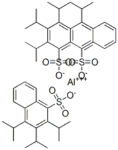 aluminium tris[tris(1-methylethyl)naphthalenesulphonate] Structure