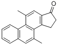 17H-Cyclopenta(a)phenanthren-17-one, 15,16-dihydro-7,11-dimethyl- Struktur
