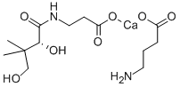 Calcium gamma-aminobutyratopantothenate 结构式