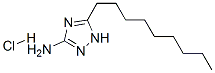 5-nonyl-1H-1,2,4-triazol-3-amine monohydrochloride 结构式