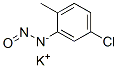 potassium 5-chloro-2-methylphenyl-N-nitrosoamide Struktur