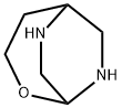 2-Oxa-6,8-diazabicyclo[3.2.2]nonane(9CI) 结构式