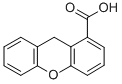 9H-XANTHENE-1-CARBOXYLIC ACID 结构式