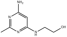 2-((6-AMino-2-MethylpyriMidin-4-yl)aMino)ethanol Structure
