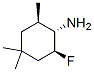 Cyclohexanamine, 2-fluoro-4,4,6-trimethyl-, (1alpha,2beta,6beta)- (9CI) 结构式