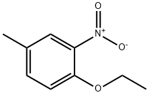 4-エトキシ-3-ニトロトルエン 化学構造式