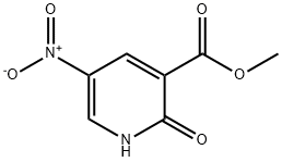 2-羟基-5-硝基烟酸甲酯 结构式