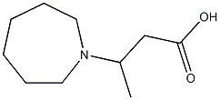 3-(1-AZEPANYL)BUTANOIC ACID Struktur