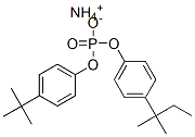 ammonium [4-(tert-butyl)phenyl] [4-(tert-pentyl)phenyl] phosphate Struktur