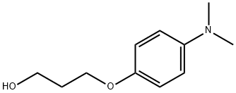 3-[4-(dimethylamino)phenoxy]propan-1-ol Struktur