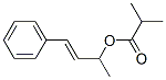 1-methyl-3-phenylallyl isobutyrate 结构式