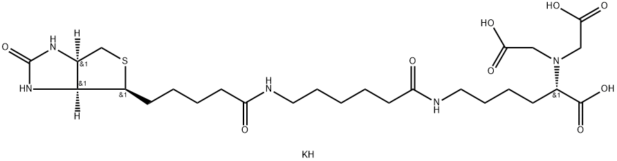 BIOTIN-X NITRILOTRIACETIC ACID, TRIPOTASSIUM SALT Structure