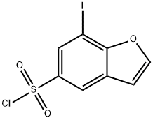 7-IODOBENZOFURAN-5-SULFONYL CHLORIDE|7-碘苯并呋喃-5-磺酰氯
