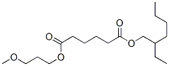 2-ethylhexyl 3-methoxypropyl adipate 结构式