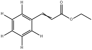 Ethyl trans-CinnaMate-d5 Struktur