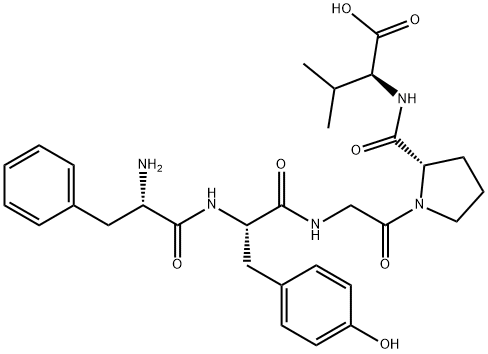 PHE-TYR-GLY-PRO-VAL,85679-70-5,结构式