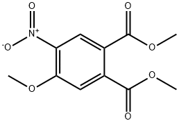 DiMethyl 4-Methoxy-5-nitrophthalate 结构式