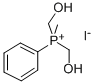 Bis(hydroxymethyl)methylphenylphosphonium iodide 结构式