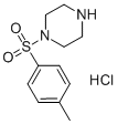 1-(TOLUENE-4-SULFONYL)-PIPERAZINE HYDROCHLORIDE Structure