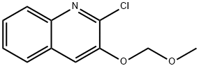 2-chloro-3-(methoxymethoxy)quinoline Structure