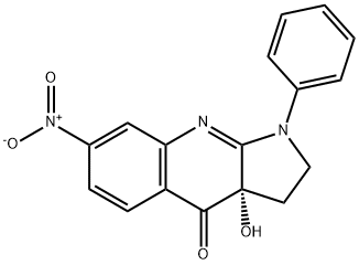S-(-)-7-Desmethyl-8-nitro Blebbistatin Struktur