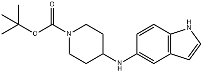 4-(1H-indol-5-ylamino)-piperidine-1-
carboxylic acid tert-butyl ester|