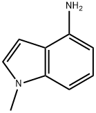 4-氨基-N-甲基吲哚 结构式