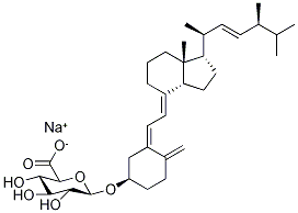VitaMin D2 β-D-Glucuronide SodiuM Salt 结构式