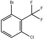 2-BROMO-6-CHLOROBENZOTRIFLUORIDE Structure
