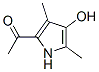 Ethanone, 1-(4-hydroxy-3,5-dimethyl-1H-pyrrol-2-yl)- (9CI),85708-06-1,结构式