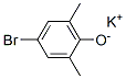 potassium 4-bromo-2,6-xylenolate Structure