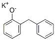 potassium o-benzylphenolate Struktur