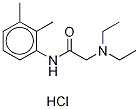 2-(二乙氨基)-N-(2,3-二甲基苯基)乙酰胺盐酸盐 结构式