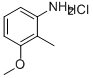 2-Methyl-3-methoxyaniline hydrochloride Structure