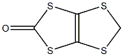 4,5-メチレンジチオ-1,3-ジチオール-2-オン 化学構造式
