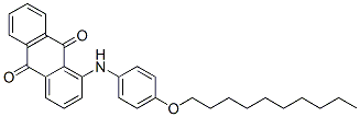 1-[[4-(decyloxy)phenyl]amino]anthraquinone Structure