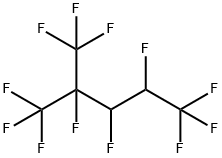 1,1,1,2,3,4,5,5,5-ノナフルオロ-2-(トリフルオロメチル)ペンタン 化学構造式