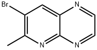 7-ブロモ-6-メチルピリド[2,3-B]ピラジン 化学構造式