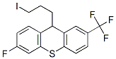 6-フルオロ-9-(3-ヨードプロピル)-2-(トリフルオロメチル)-9H-チオキサンテン 化学構造式